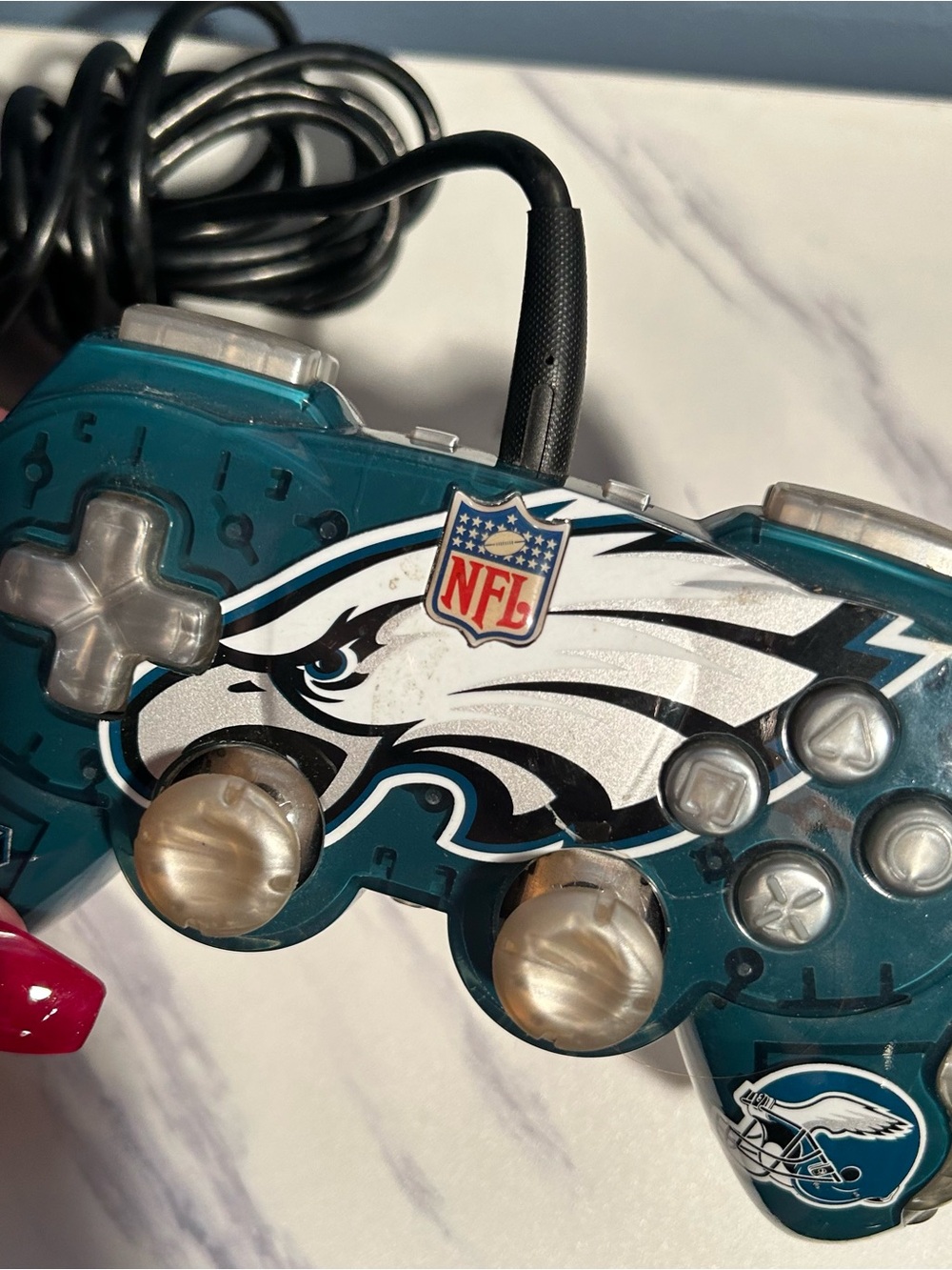 Mad catz Philadelphia Eagles NFL playstation 2 Controller Pad - Picture 8 of 13